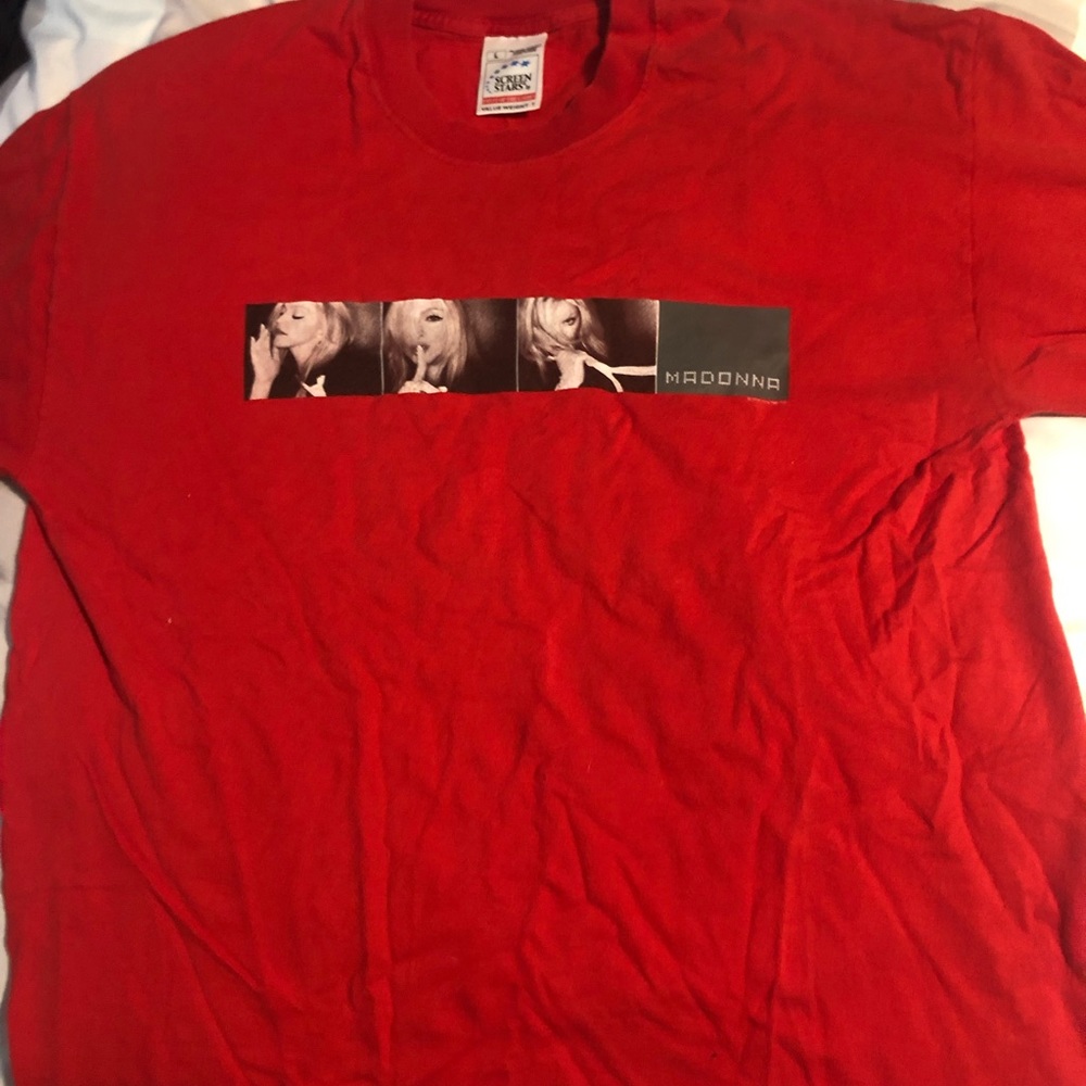 Madonna Drowned Tour Tee shirt.  Official Tour jersey - Picture 2 of 2